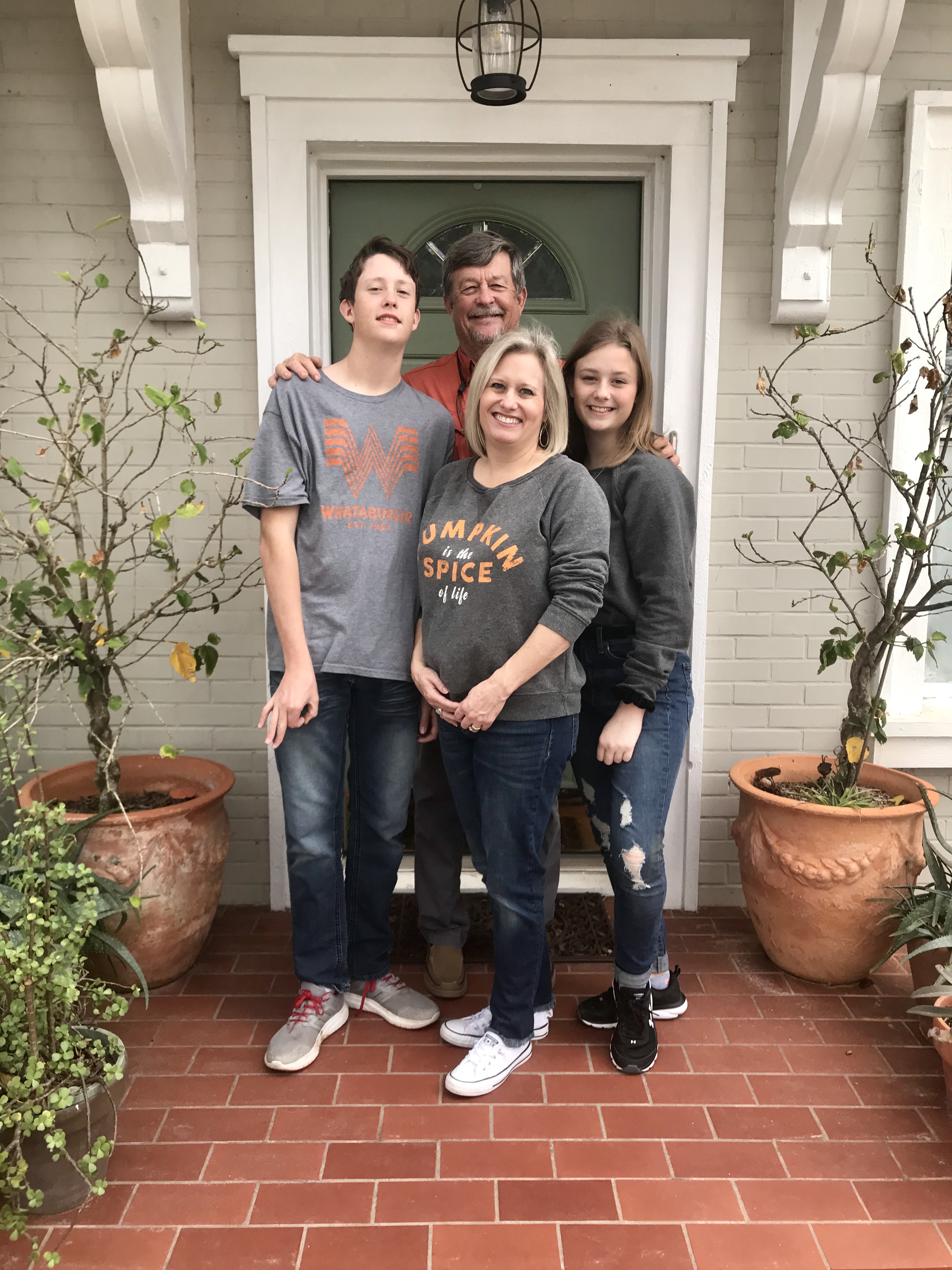 Captain Ryan Falls family